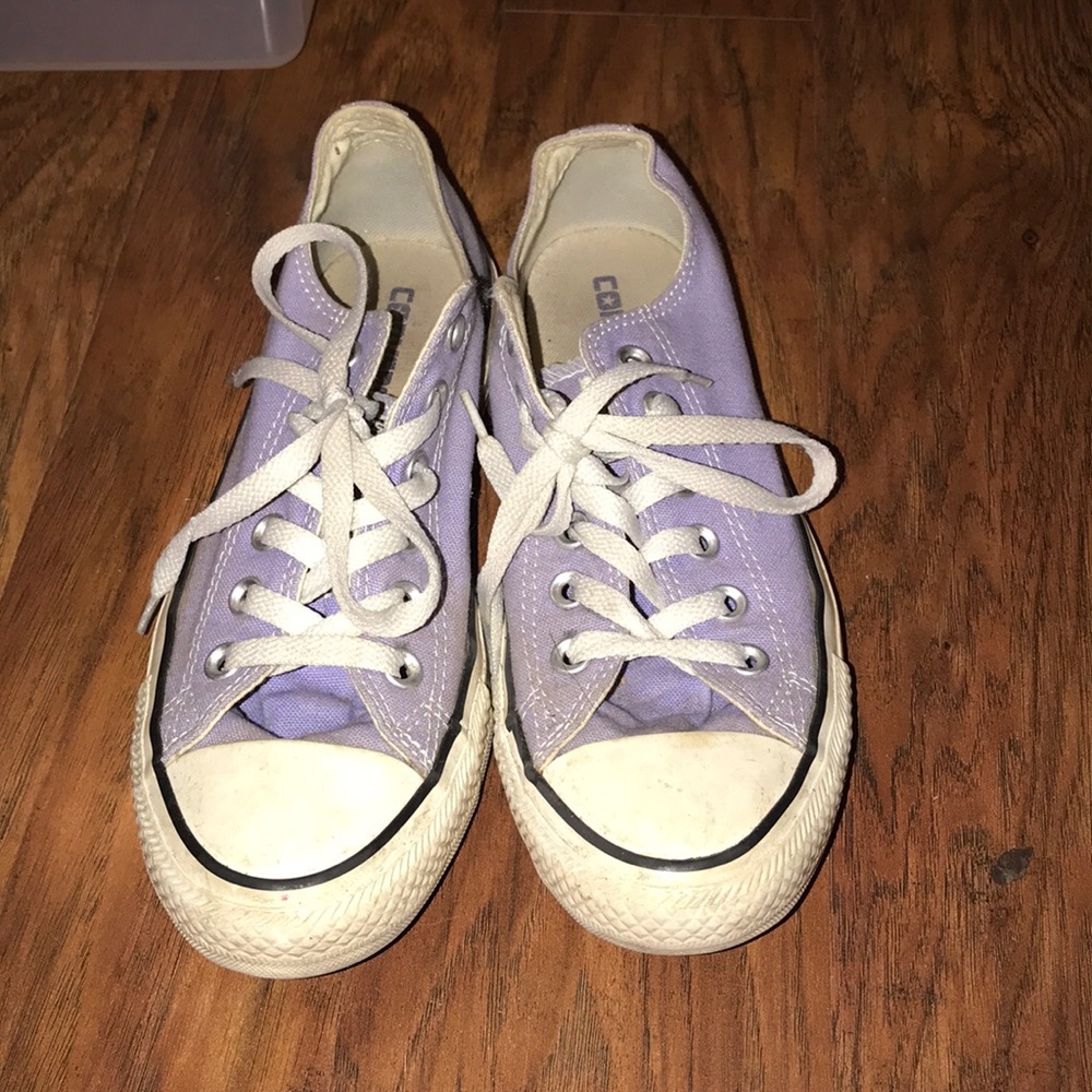 Lavender Converse